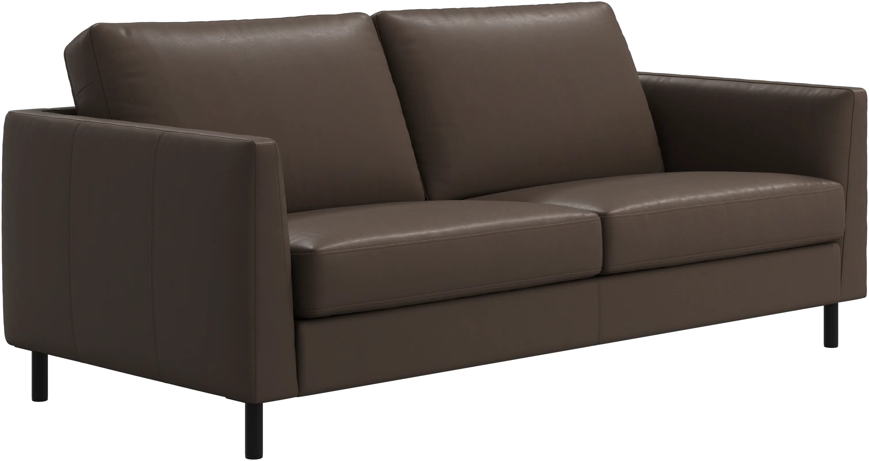 ボーコンセプトダークブラウン革製ソファ ボーコンセプトダークブラウン革製ソファ